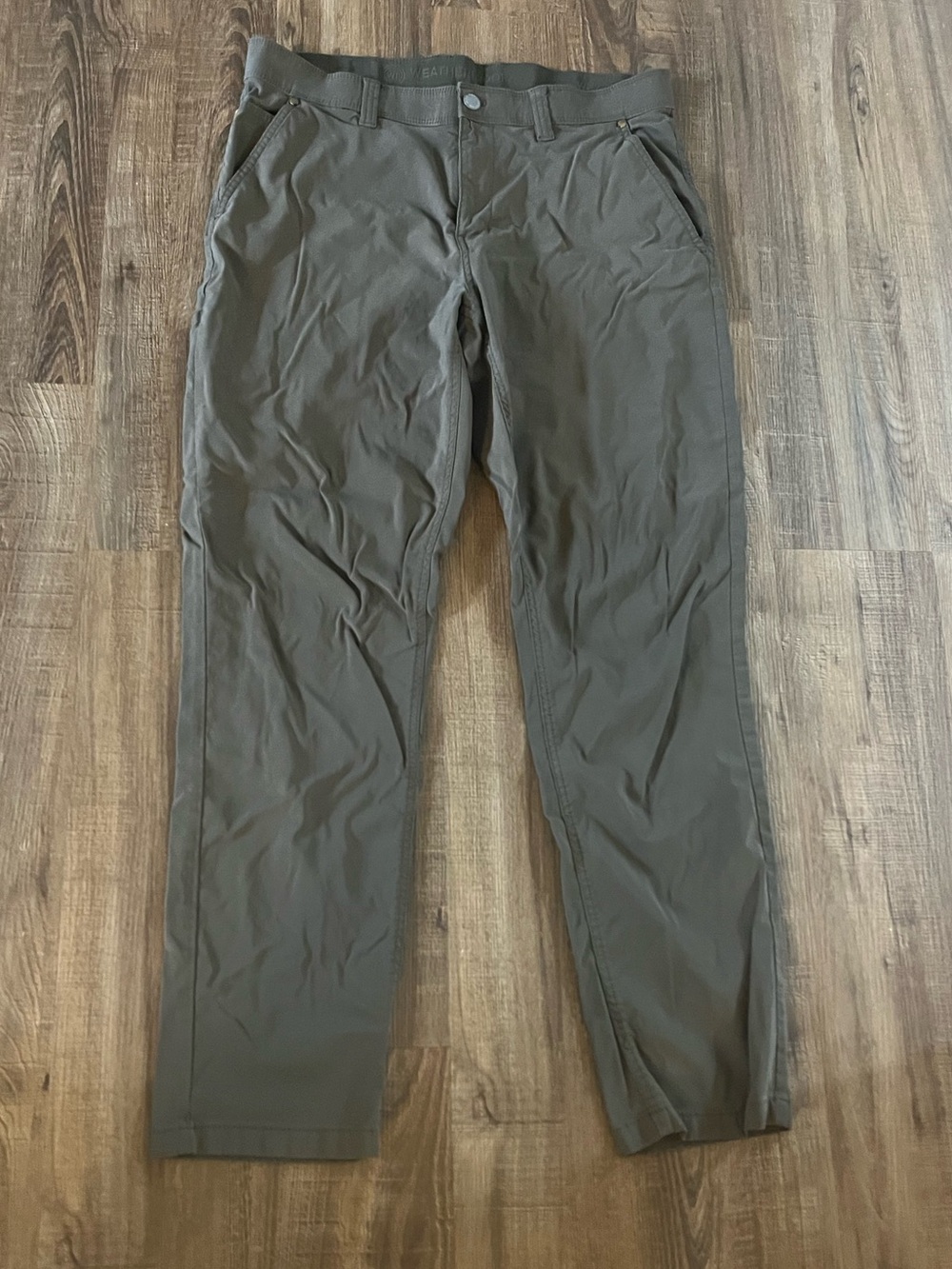 Weatherproof Men's Olive Chinos